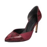 Mio Gusto Brien Bordo Yılan Stiletto