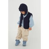 Mioma Kids Kapitone Pilot Şapka Lacivert