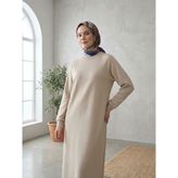 Miostil Reglan Kol Oysho Elbise-Bej