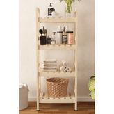 Mira Ahşap Ahşap Banyo Dolabı 4 Katlı Havluluk 110X45X30 cm - Akça