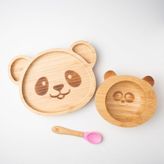 Mirabambino Panda Bambu Tabak Seti Sarı