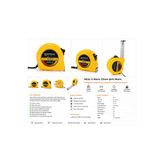 Mirac 5 Metre 25Mm Şerit Metre