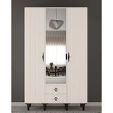 Miracool Lale 3 Kapaklı Gardrop / Dolap / Komple Mdf