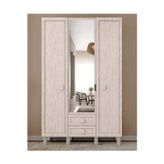 Miracool Nilüfer 3 Kapaklı Gardrop / Dolap / Komple Mdf