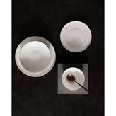 Mirage 6 Kişilik 24 Parça Yemek Takımı - Beyaz/Silver