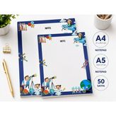 Miray Craft Bilim Temalı 2'li Set (A4-A5) Notepad - Not Defteri - Bloknot