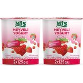 Mis 2x125 gr Çilekli Meyveli Yoğurt