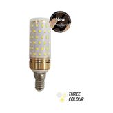 Mısır Şeffaf 10W Üç Renkli E14 Led Ampul Erd-306
