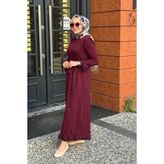 Misswhence Elbise 38823 Bordo