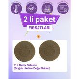 Mistikhane - Defne Sabunu – Natürel 2’li - 200 Gr