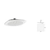 Mistillo MTD22 Tepe Duş Başlığı