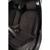 Mitsubishi Lancer Evolution Elegance FS Siyah Ön 2'li Oto Koltuk Minderi Set