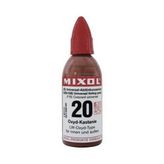 Mixol 20 - 20 ml Renk Tüpü Kestane