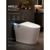 Mixsa Eng Lüx Çok Fonksiyonlu Akıllı Klozet - Beyaz