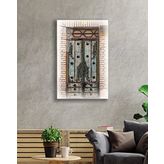 Miyrem Eski Demir Kapı Cam Tablo 110X70- myrm18488