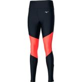 Mizuno Impulse Core Long Kadın Tayt Siyah/Turuncu