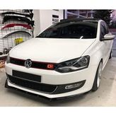 MKG Vw Polo Mk5 Basic Ön Lip Piona Black 2009 - 2017 Ön Tampon Eki