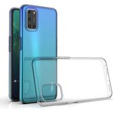 MobaxAksesuar Oppo A72 Kılıf Şeffaf Silikon Hibrit Case