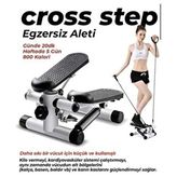 Mobee Total Body Twister Ipli Fitness Stepper Egzersiz Aleti Beyaz Renkli Ergonomik Tasarıma Sahip Spor Ekipmanı