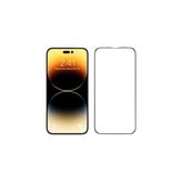 Mobify iPhone 15 Pro Max Esnek Davin Şeffaf Seramik Ekran Koruyucu - Siyah