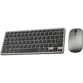Mobile Premium Slim Süper Sessiz Klavye ve Mouse Seti, Telefon, Tablet, Pc, Tv Uyumlu Klavye Seti