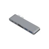Mobitell 6 In 1 Type-C Hub SD / Micro SD Kart Okuyucu USB 3.0