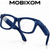 Mobixom S2 Max Yapay Zekâ Destekli Kameralı Akıllı Gözlük 1080P Hd Video Kayıt Bluetooth Görüşme Çift Mikrofon - Lacivert