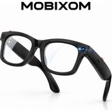 Mobixom S2 Max Yapay Zekâ Destekli Kameralı Akıllı Gözlük 1080P Hd Video Kayıt Bluetooth Görüşme Çift Mikrofon - Siyah