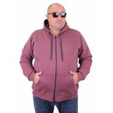 Moc Grande 11701 Eflatun Kapüşonlu Unisex Sweatshirt