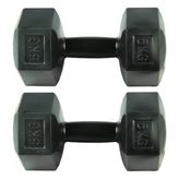 Moccastyle Dambıl Seti 2x5 kg - Siyah - 2 x 5 kg