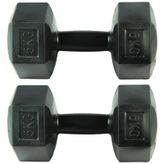 Moccastyle Siyah 2x5 kg Dambıl Seti