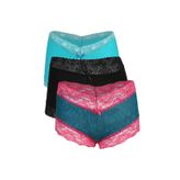 Moda Çizgi 40211 Bayan 3'lü Boxer
