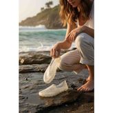 Moda Fiesta Şeffaf Deniz Ayakkabısı Kaymaz Taban Hafif Su Geçirmez Havuz Plaj Unisex Aqua Shoes - 38