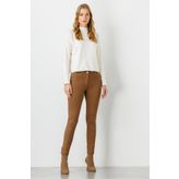 Moda İlgi Modailgi Cepli Tayt Pantolon Camel