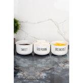 Moda Ozy 3'Lü 400 Ml Akrilik Kase Çerezlik/Kahvaltılık - 3' lü
