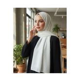 Modakaşmir Moda Kaşmir Çizgili Pamuklu Şal