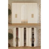 ModaLife Bohem Plus Gardırop - Krem