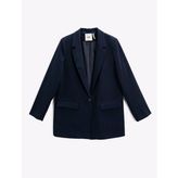 Modalinepark Çizgili Blazer Kadın Ceket
