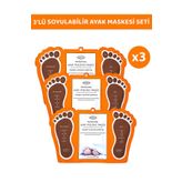 Modalucci Çorap Tipi Ayak Peeling Maskesi 3'lü