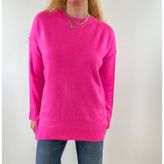 Modaonna Şeker Pembe Oversize Yumoş Kazak