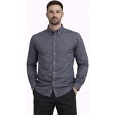 Modaplaza Erkek Oxford Regular Gömlek - S - İndigo