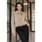 Modaplaza Kadın Süet Mont 2710 - 36 - Bej