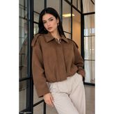 Modaplaza Kadın Süet Mont 2710 - 38 - Taba