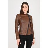 Modarz Kadın Deri Mont 409MDRZ - Taba - S
