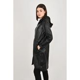 Modarz Kadın Deri Mont 8011UZN - 2XL - Siyah’