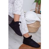 modastar Unisex Siyah Peluş Ev Bot