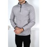ModaTEKS Unisex Ince Kanguru Cep Yağmurluk