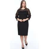 Modayız 15B-0896 Siyah Kadın Elbise