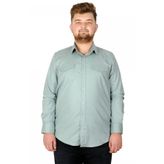 Mode XL 20360 Su Yeşili Gabardin Erkek Gömlek