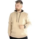 Mode XL 20562 Bej Erkek Sweatshirt